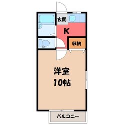 メゾン・ド・セゾン Ⅱの物件間取画像